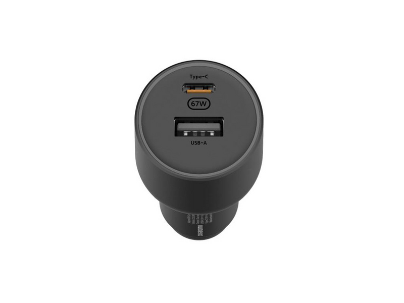Xiaomi 67W USB-C + USB-A Car Power Adapter