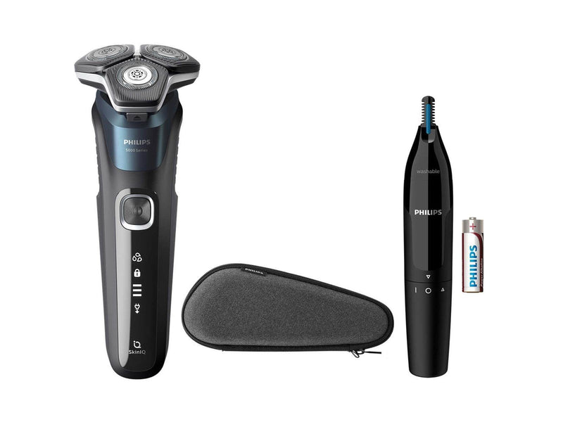Philips Rasierapparate Series 5000 S5889/11 + nose trimmer