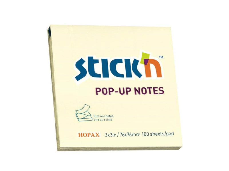 Stick'n Pop-Up - notes - 76 x 76 mm - 100 sheets