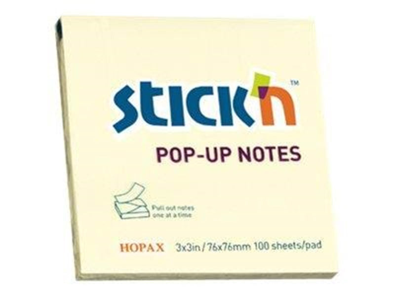 Stick'n Pop-Up - notes - 76 x 76 mm - 100 sheets