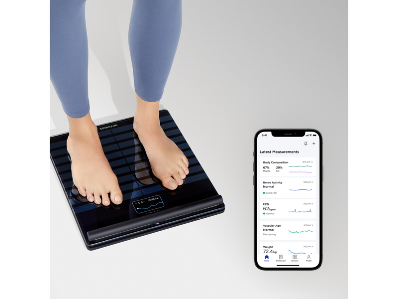 Withings Analysewaage Body Scan - Black
