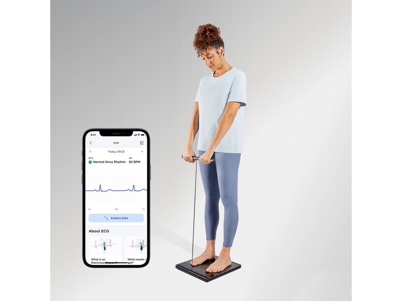 Withings Analysewaage Body Scan - Black