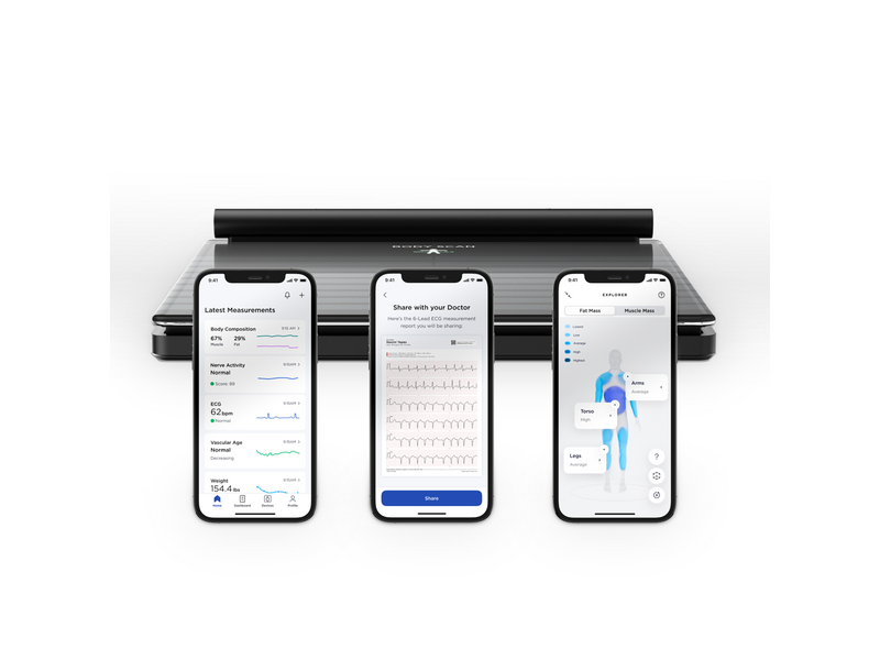 Withings Analysewaage Body Scan - Black