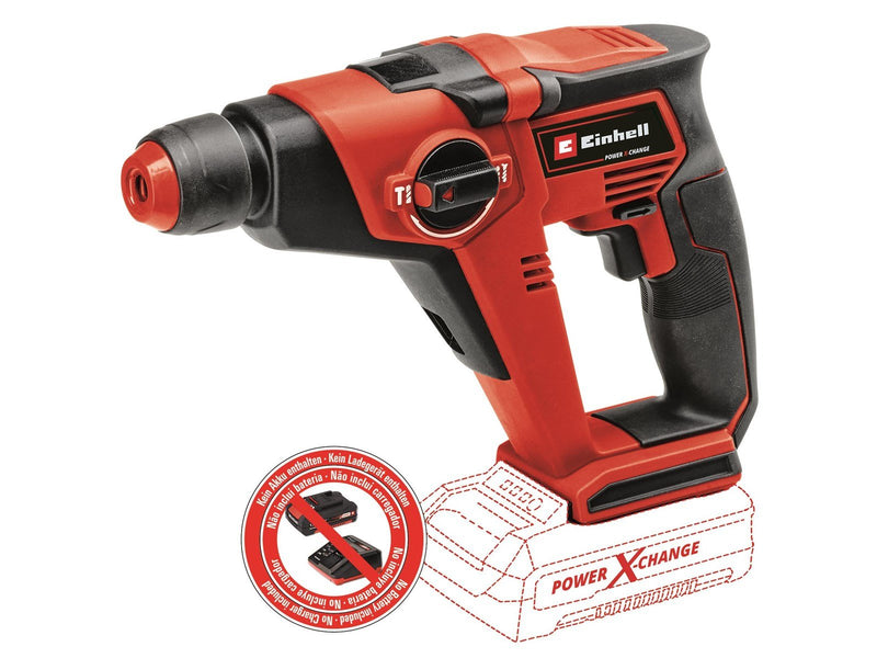 Einhell Cordless Rotary Hammer TE-HD 18/12 Li - Solo