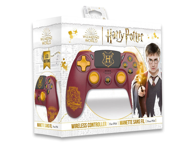 Trade Invaders Harry Potter - Wireless controller - Gryffindor - Red - Wireless Controller - Sony PlayStation 4