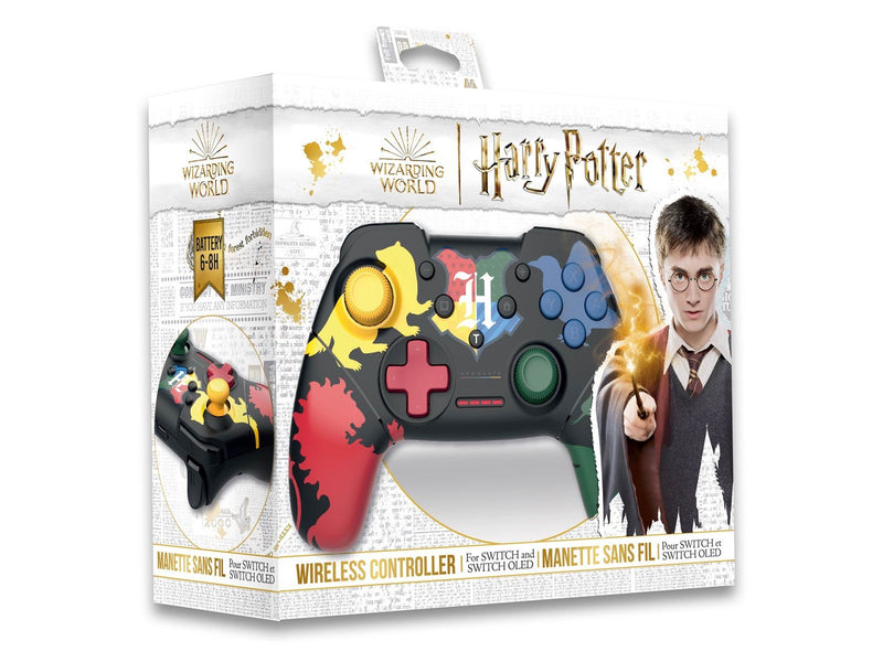 Trade Invaders Harry Potter - Wireless controller - 4 Houses - Wireless Controller - Nintendo Switch