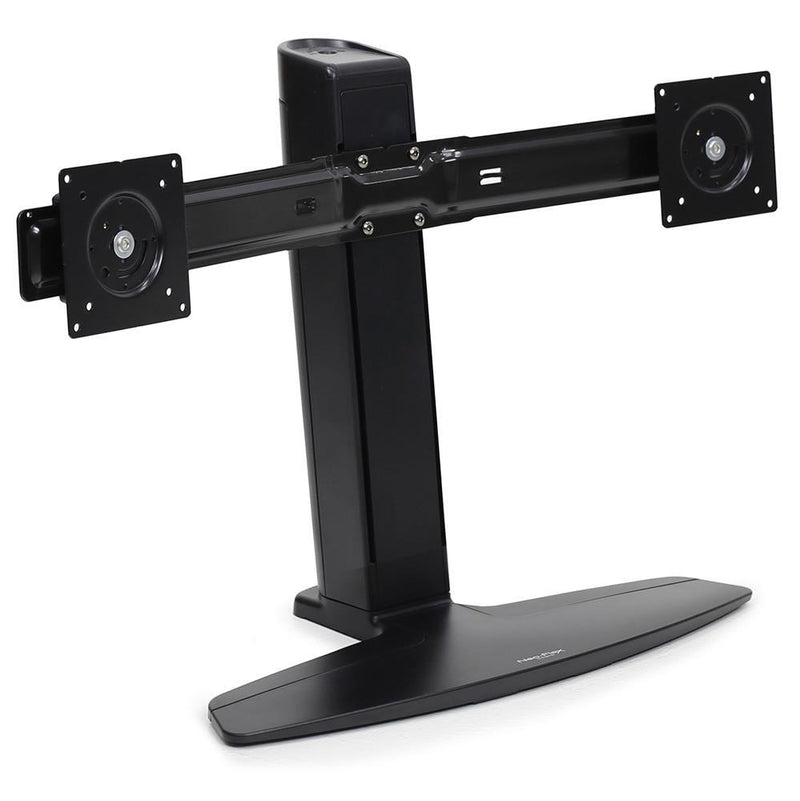 Ergotron Neo-Flex Dual Lift Standfuß für zwei Monitore bis 60,96 cm 24 Zoll schwarz