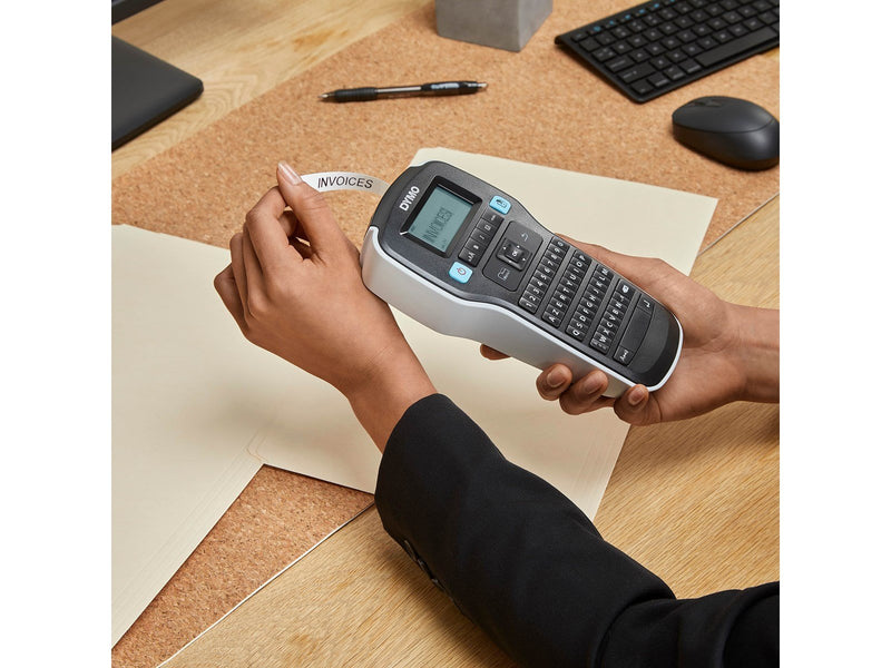 DYMO LabelManager 160 Etikettendrucker-Starterkit | mit 3 Rollen Dymo D1 Label Tape