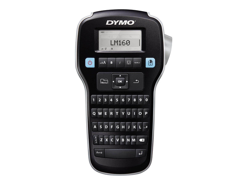 DYMO LabelManager 160 Etikettendrucker-Starterkit | mit 3 Rollen Dymo D1 Label Tape