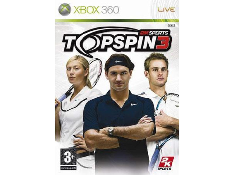 Top Spin 3 - Microsoft Xbox 360 - Sport - PEGI 3