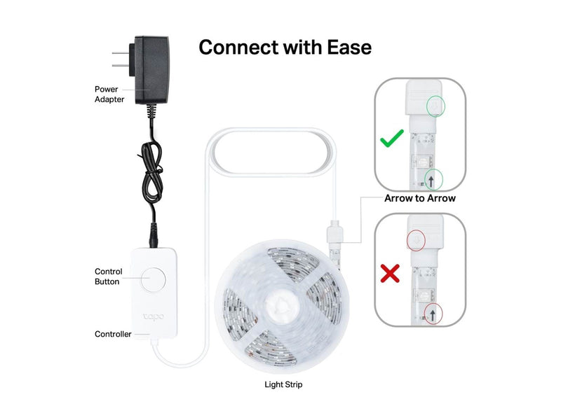 TP-Link Tapo L930-5 Smart Wi-Fi Light Strip Multicolor