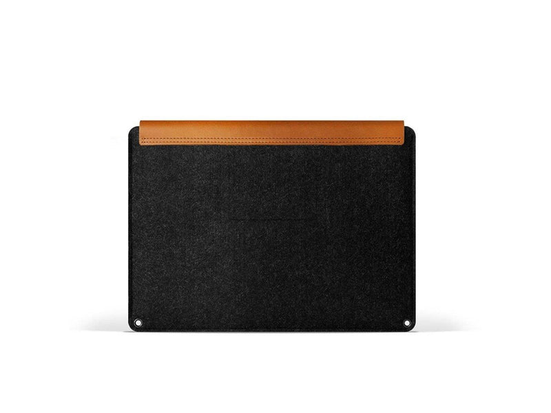 Mujjo Sleeve 12 "- Premium Case for MacBook with details of genuine leather