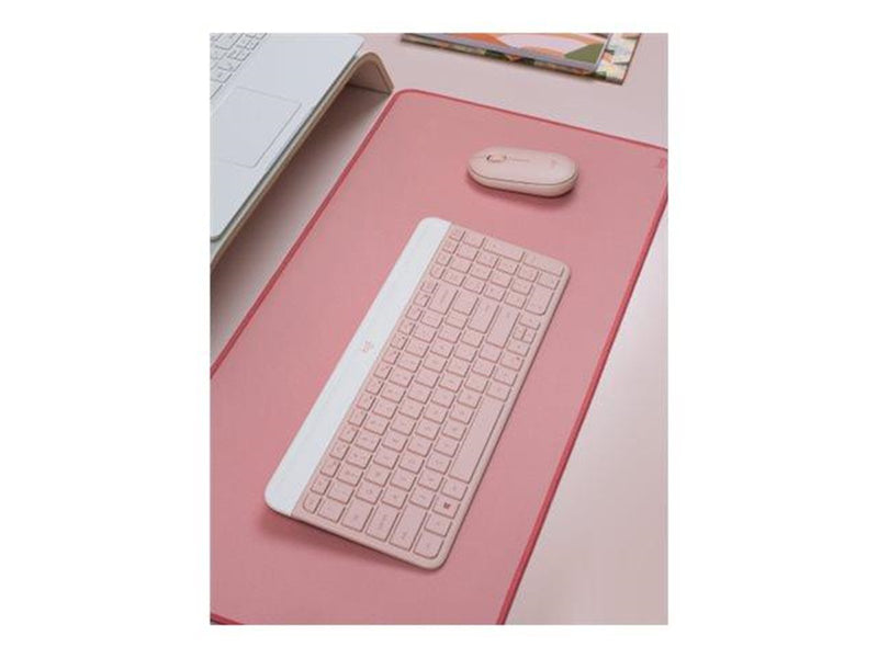 Logitech Slim Wireless Combo MK470 - Tastatur & Maus Set - Universal - Pink
