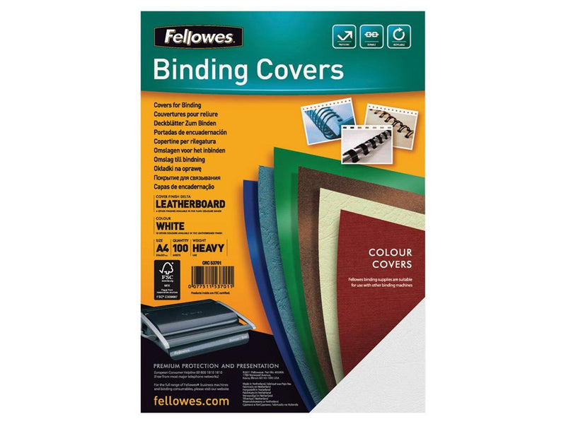 Fellowes Delta - 100 pcs. - 250 g/m² - binding cover - Binding cover