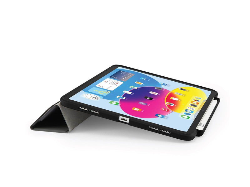 Pipetto iPad 10.9" (10:th gen) Origami No3 Pencil Case - Black