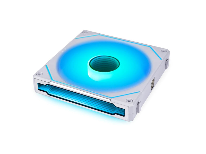 Lian Li UNI FAN SL-INF 140 White - Gehäuselüfter - 140mm - Weiß mit RGB-Beleuchtung - 28 dBA