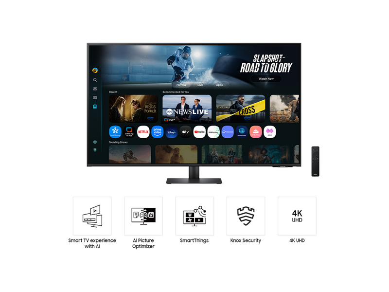 43" Samsung S43FM702UU - 3840x2160 (4K) - VA - 65W USB-C *DEMO*