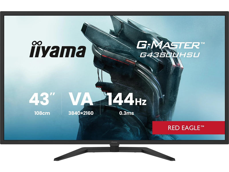 43" iiyama G-MASTER G4380UHSU-B2 - LED monitor - 43" - HDR