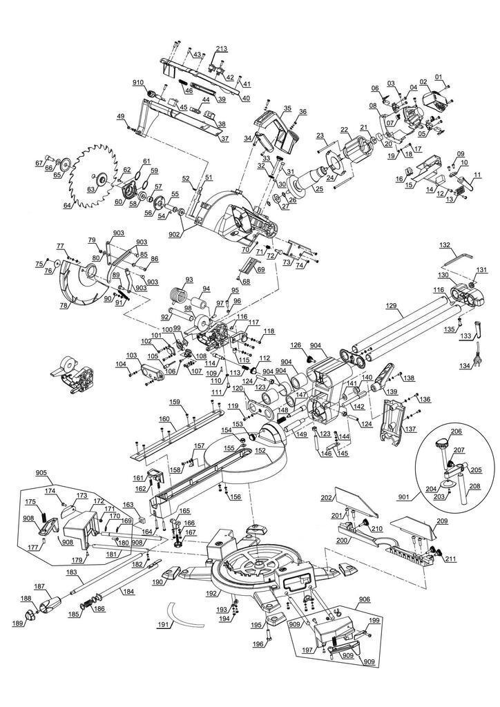 Einhell Zug-Kapp-Gehrungssäge TE-SM 2131 Dual (4300860)