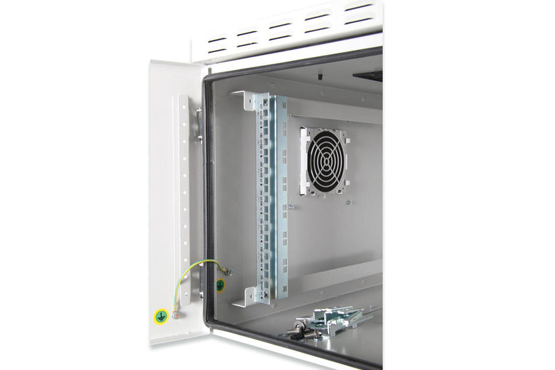 Digitus 16HE 19'-Wandgehäuse Outdoor IP55 RAL 7035 grau
