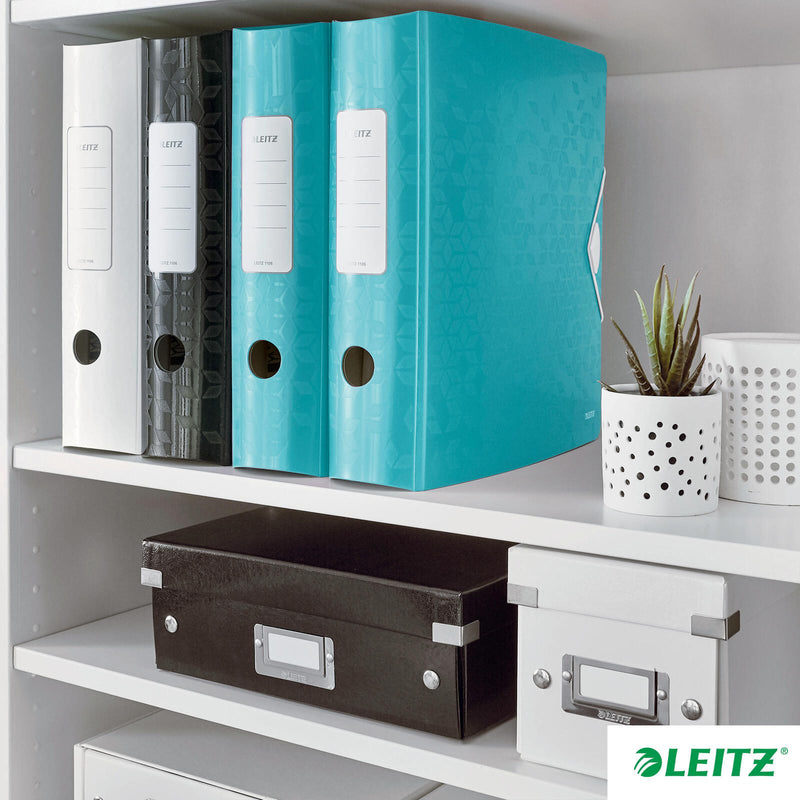 LEITZ Active WOW 1106 Ordner Kunststoff 8,2 cm DIN A4 - eisblau