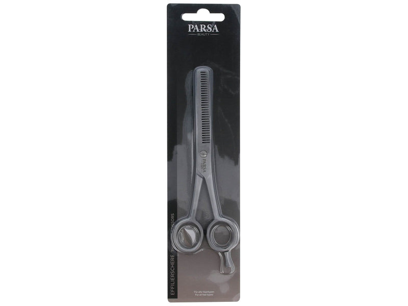 PARSA Thinning scissors in stainless steel.