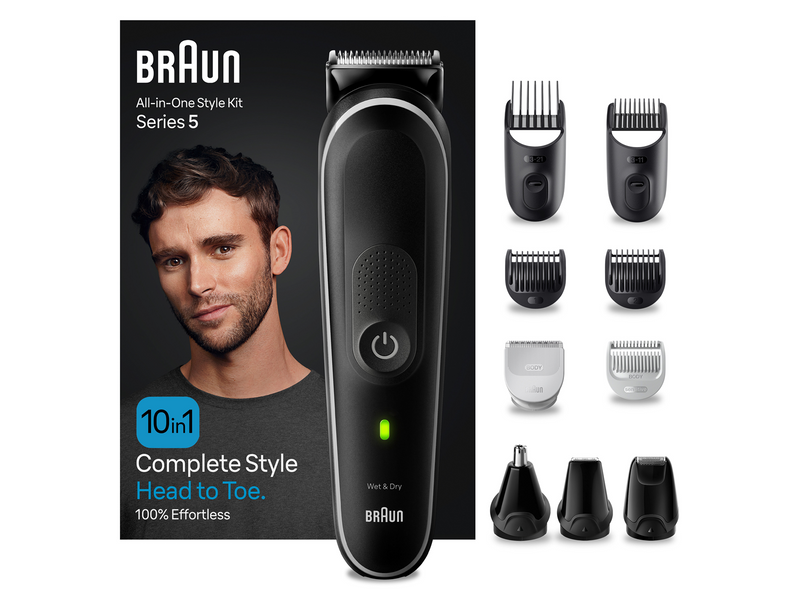 Braun Body trimmer Styler MGK5440 Black/Grey