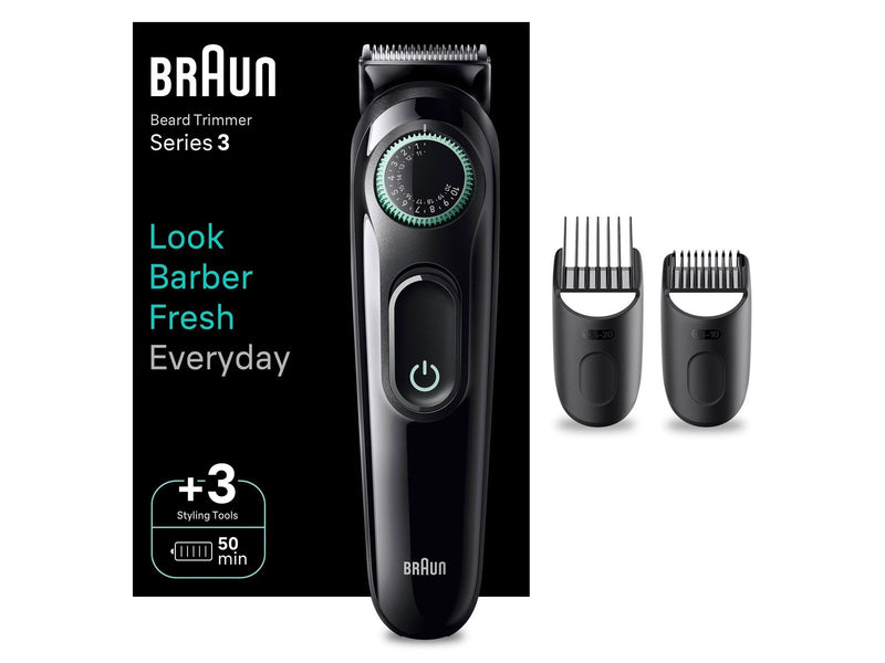 Braun Haartrimmer Styler BT3411 Black / Vibrant Green