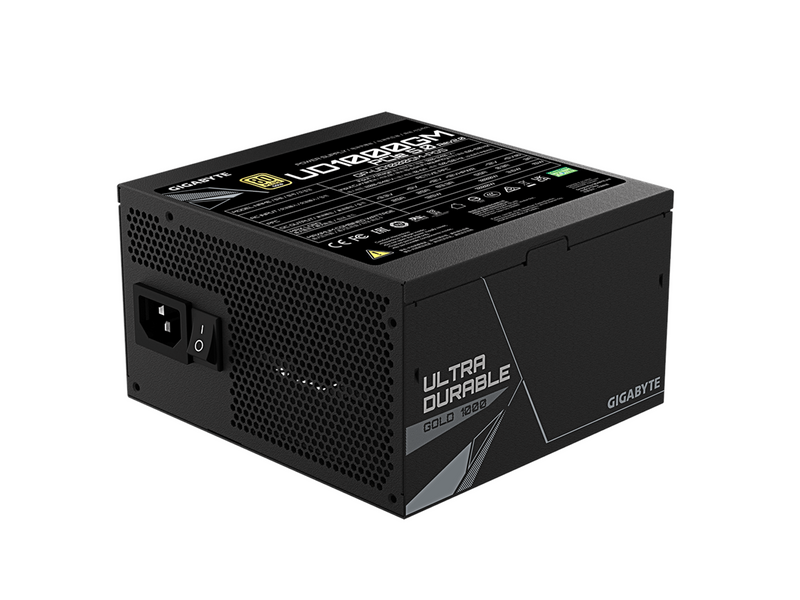 GIGABYTE UD1000GM PG5 (rev. 2.0) Netzteile - 1000 Watt - 120 mm - ATX 3.0 - 80 Plus Gold zertifiziert