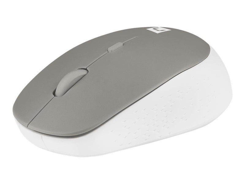 Natec Harrier 2 - mouse - Bluetooth 5.1 - grey white - Maus (Grau)