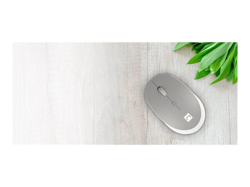 Natec Harrier 2 - mouse - Bluetooth 5.1 - grey white - Maus (Grau)