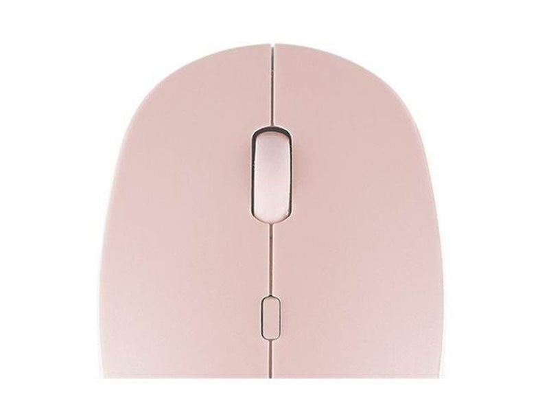 Natec Harrier 2 - mouse - Bluetooth 5.1 - white pink - Maus (Weiß)