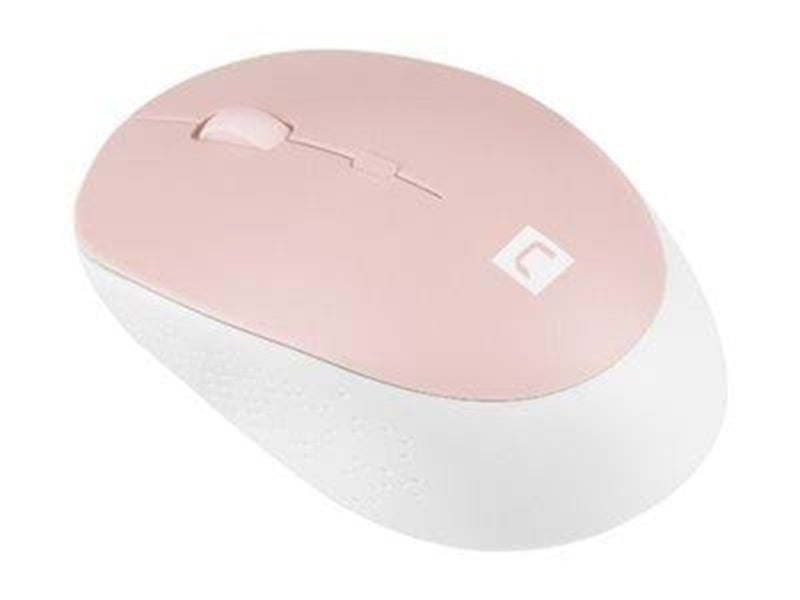 Natec Harrier 2 - mouse - Bluetooth 5.1 - white pink - Maus (Weiß)