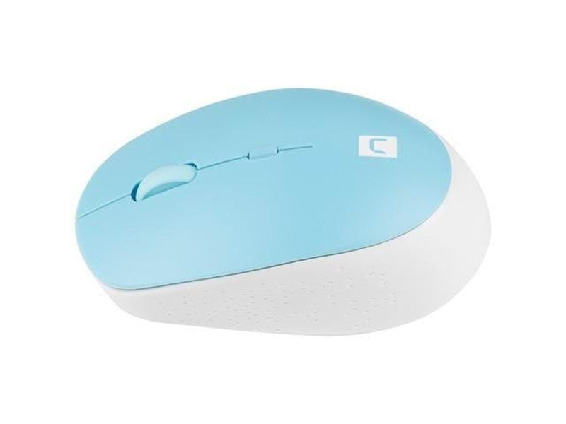Natec Harrier 2 - mouse - Bluetooth 5.1 - white blue - Maus (Blau)