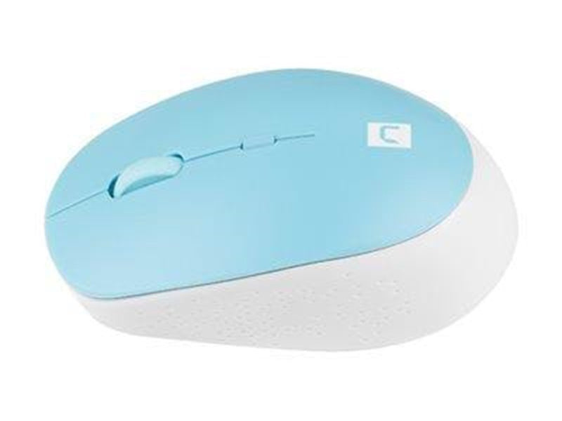 Natec Harrier 2 - mouse - Bluetooth 5.1 - white blue - Maus (Blau)