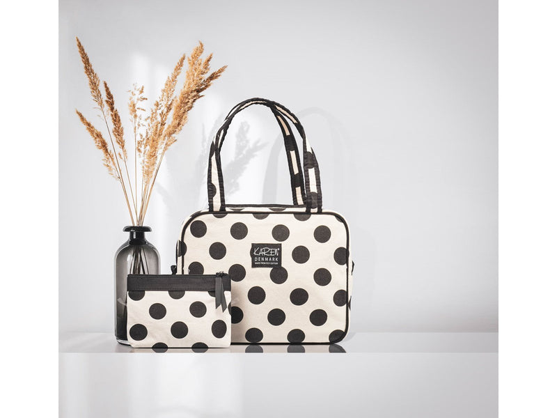 Karen 2-part cosmetic bag set