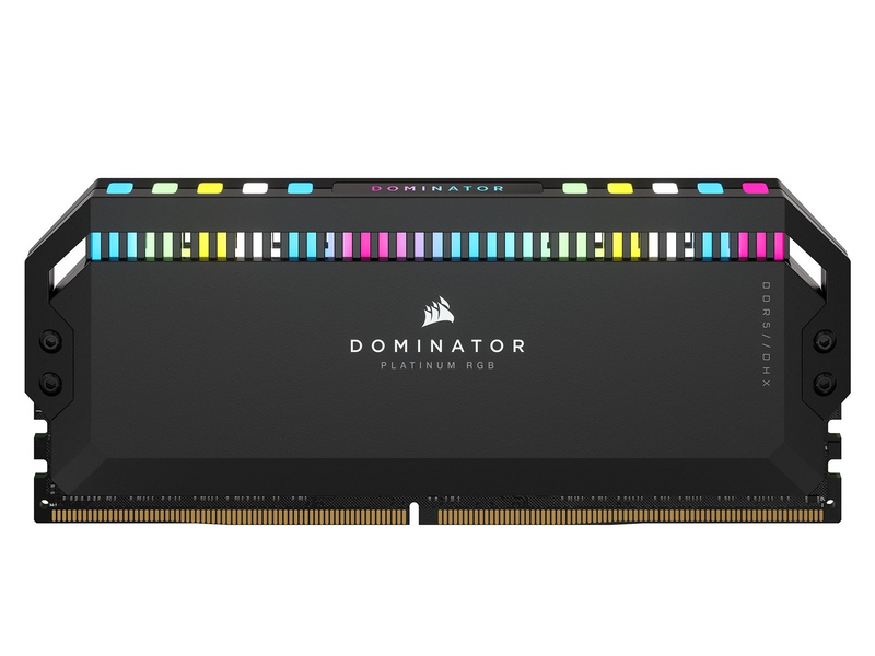 Corsair Dominator Platinum RGB DDR5-6600 - 64GB - CL32 - Quad Channel (4 pcs) - Intel XMP - Schwarz mit RGB