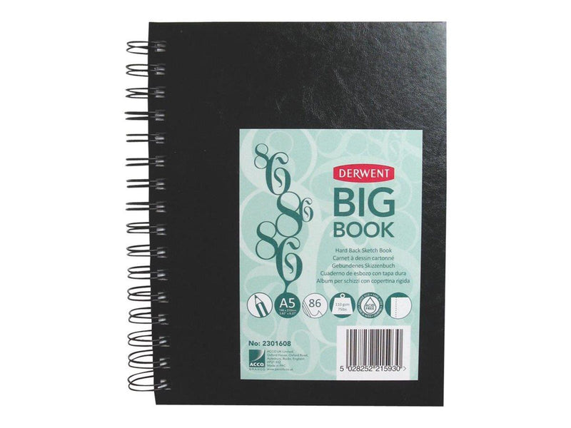 Derwent A5 Big Book Wire Bound