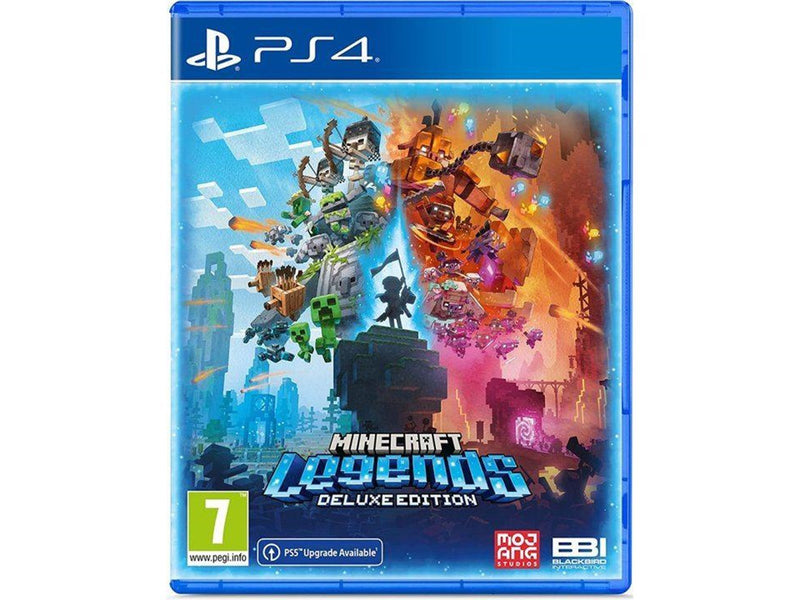 Minecraft Legends (Deluxe Edition) - Sony PlayStation 4 - Real Time Strategy - PEGI 7