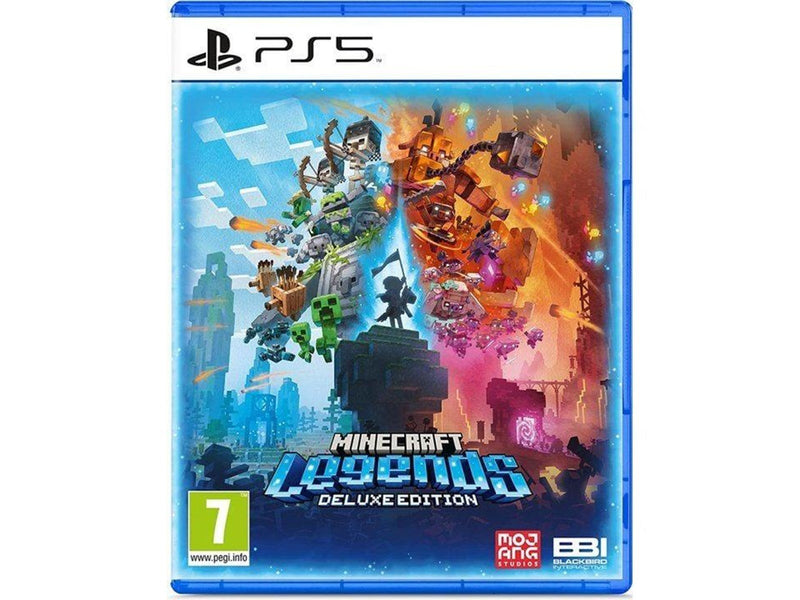 Minecraft Legends (Deluxe - Sony PlayStation 5 - Real Time Strategy - PEGI 7
