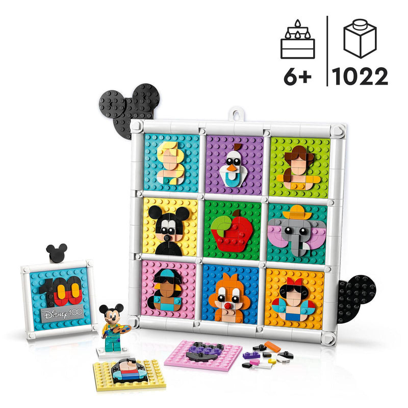 LEGO® Disney 100 Jahre Disney Zeichentrickikonen 43221