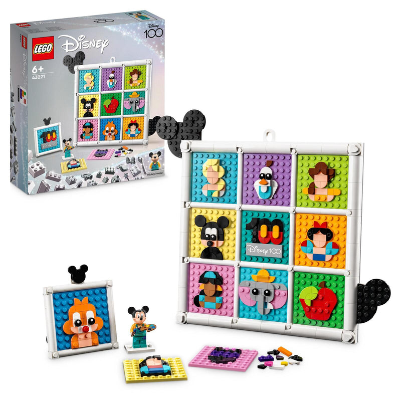 LEGO® Disney 100 Jahre Disney Zeichentrickikonen 43221