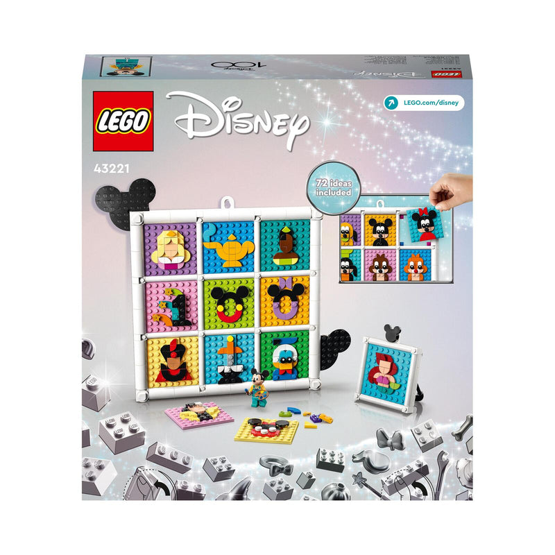 LEGO® Disney 100 Jahre Disney Zeichentrickikonen 43221