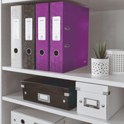 LEITZ Ordner Karton 8,0 cm DIN A4 - lila