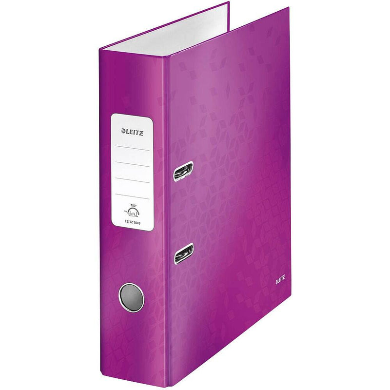 LEITZ Ordner Karton 8,0 cm DIN A4 - lila