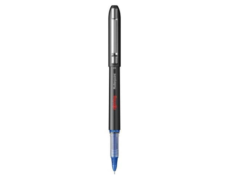 Rotring rOtring Rollerball Tintenroller | Nadelspitze (0,5 mm) für präzise Linien | blaue Tinte | 12 Stück