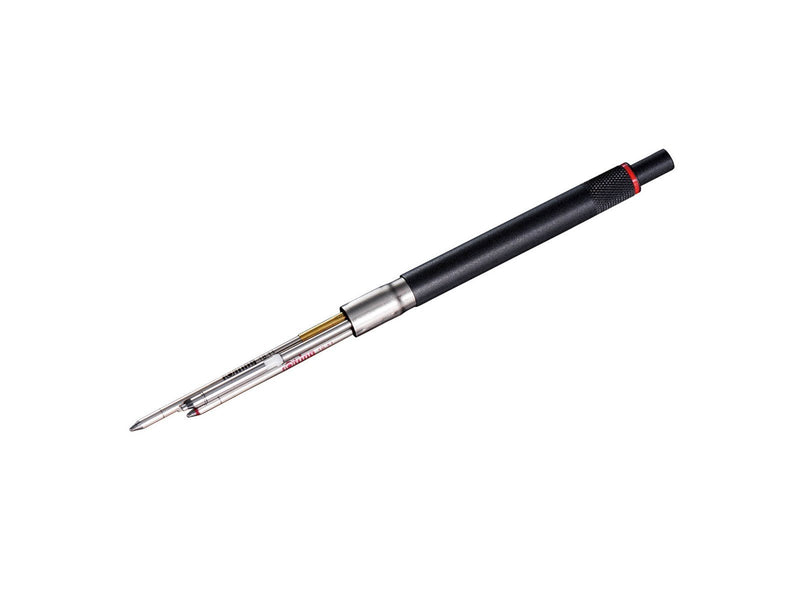 Rotring rOtring 6 3-in-1-Schreibgerät mit Kugelschreiber und Druckbleistift | Kugelschreiber mit 2 feinen Spitzen (schwarze und