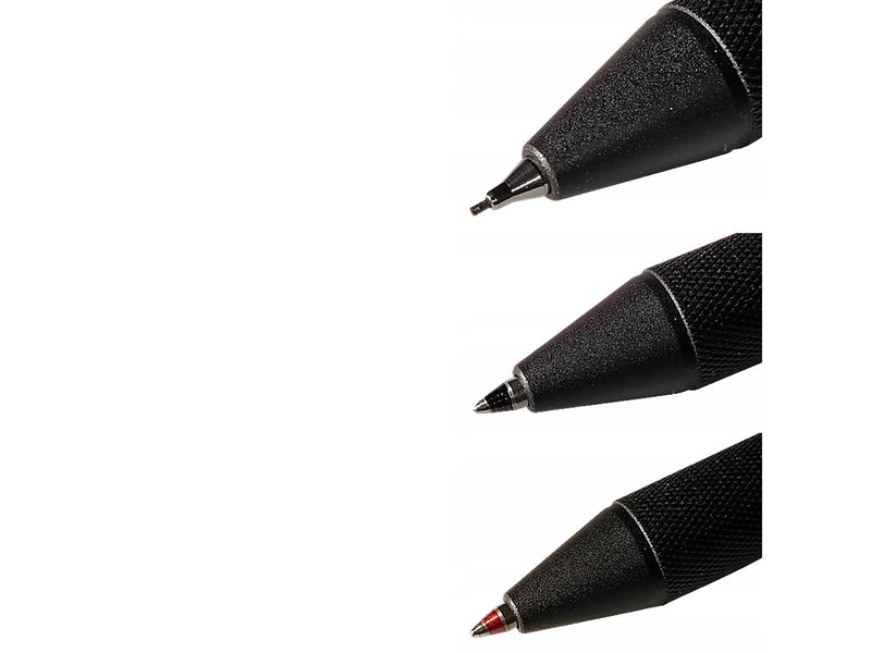 Rotring rOtring 6 3-in-1-Schreibgerät mit Kugelschreiber und Druckbleistift | Kugelschreiber mit 2 feinen Spitzen (schwarze und