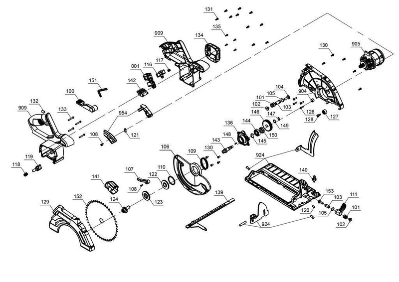 Einhell Akku-Handkreissäge TP-CS 18/190 Li BL - Solo (4331210)
