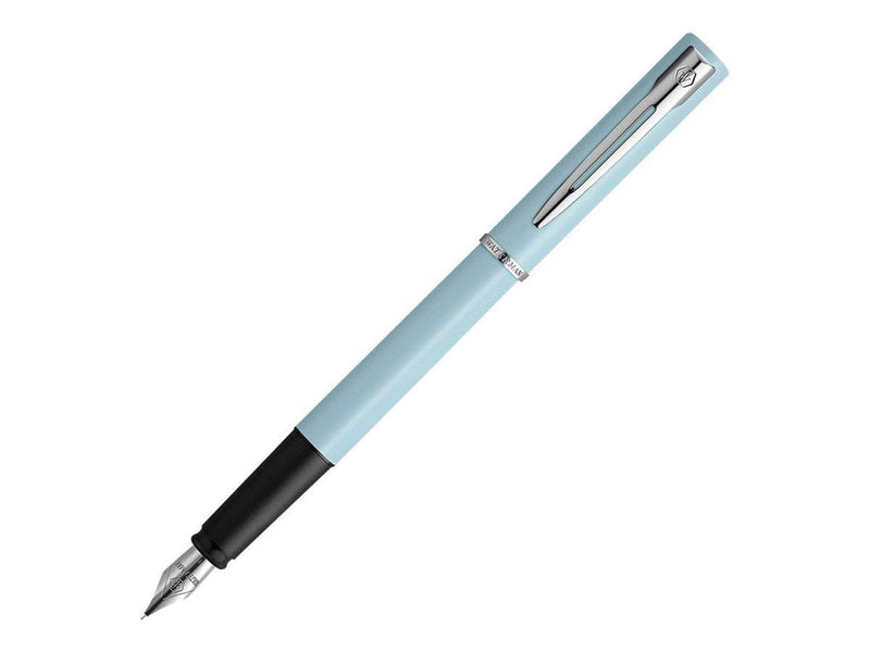 Waterman Allure Füller | Pastell-Baby Blue | Füllfederhalter mit feiner Feder | Blaue Tinte | Geschenkbox